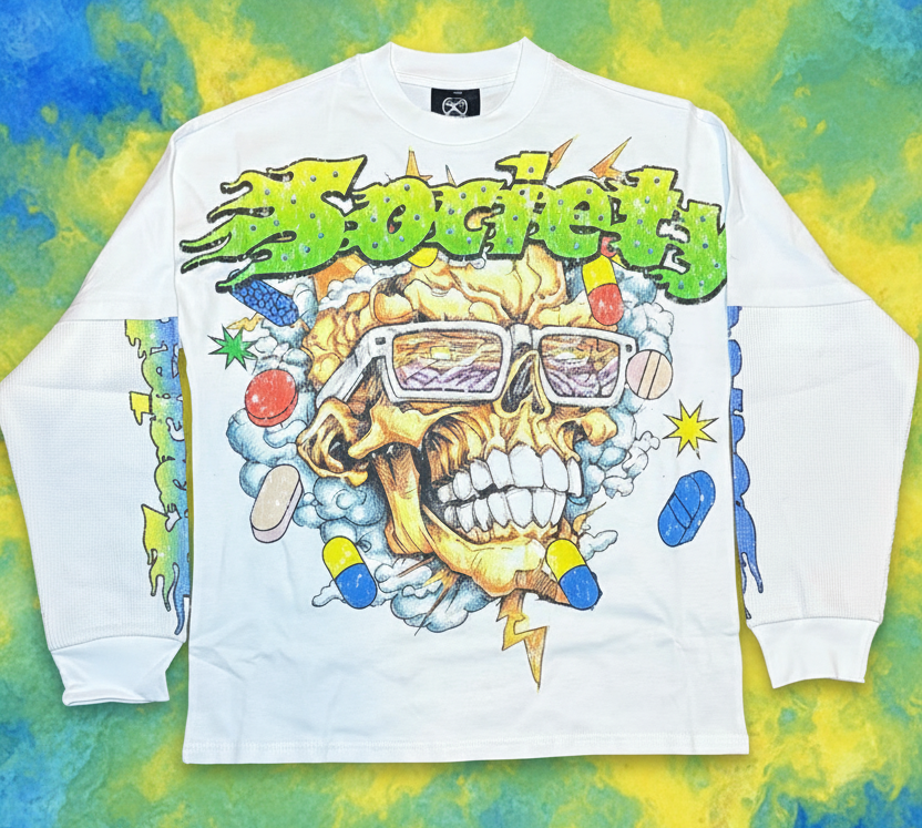 “Pill Head” Long Sleeve Tee