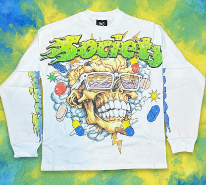 “Pill Head” Long Sleeve Tee